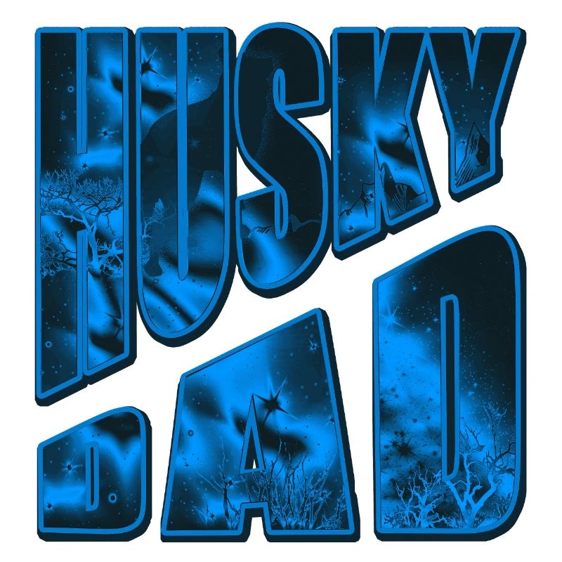 Husky Bad Neon Eisdesign