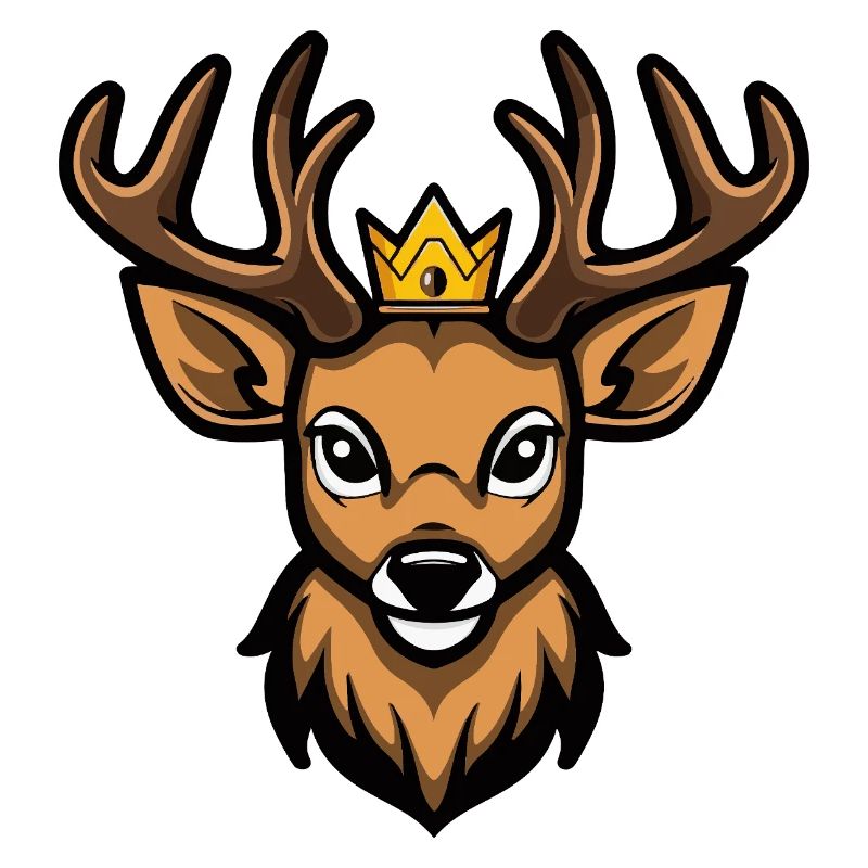 Couronne de tête de cerf