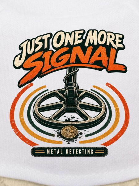 Nur-eines-Signal-Metall-Detektieren-Retro