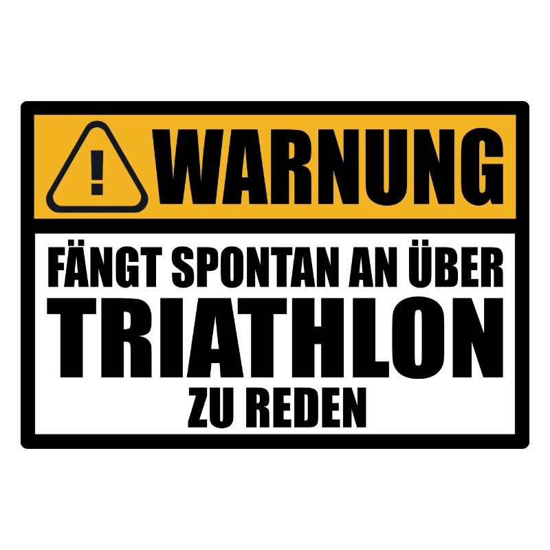Triathlon Triathlet Lustige Sprüche Geschenkideen