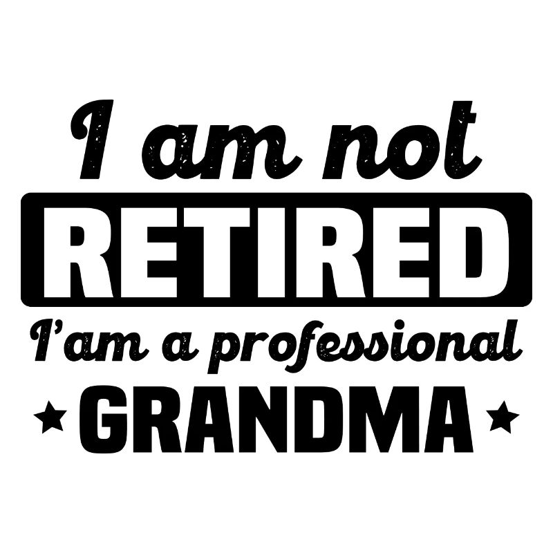 Ich bin eine professionelle Großmutter