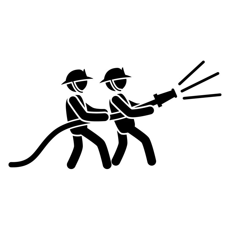 firefighter firefighter icon team