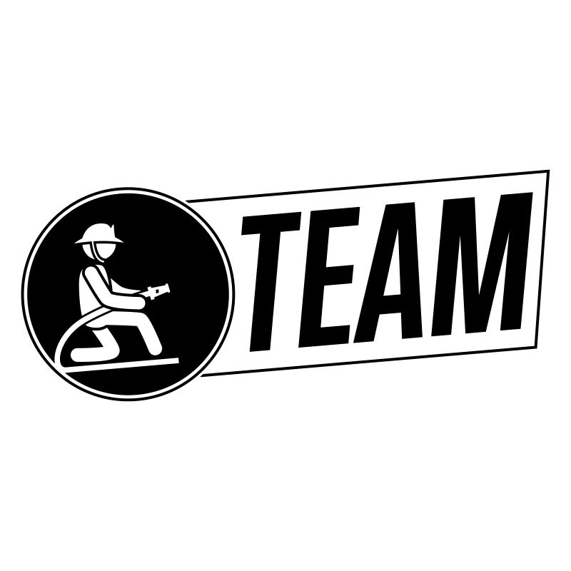 firefighter firefighter team logo
