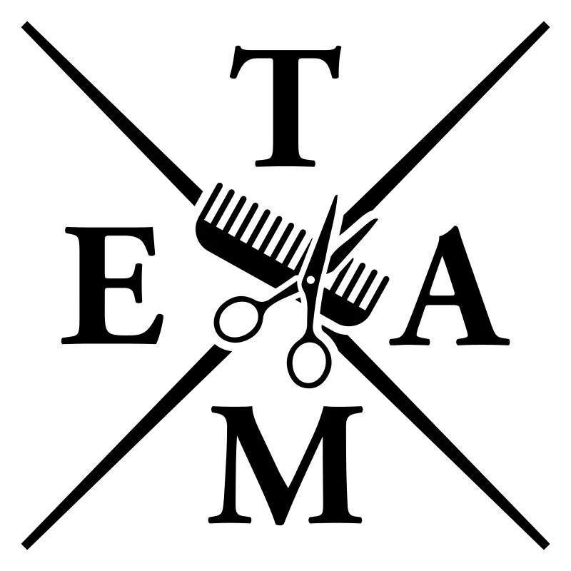 scissors comb team stylist