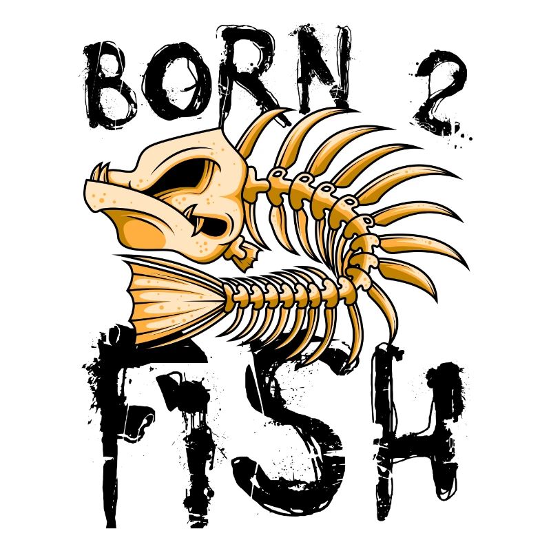 Born to fish bone fish