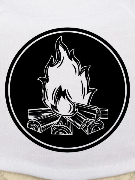 campfire flame symbol fire