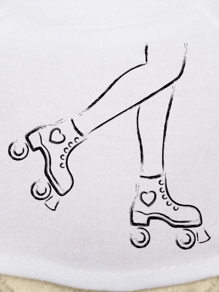 Roller skates with legs