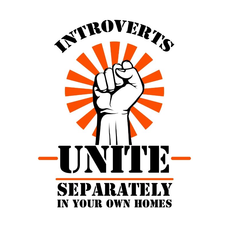 Introverts unite Spruch schuechtern