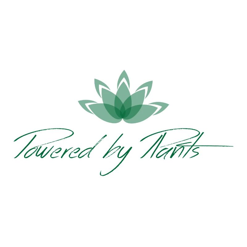Powered by plants Lebensstil Geschenk
