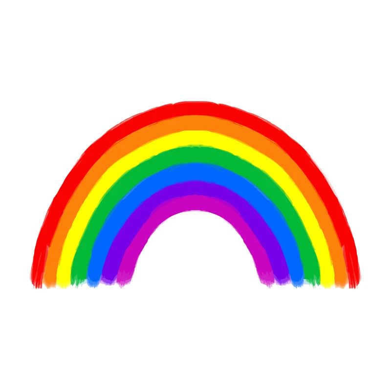 Retro Regenbogen Bunt Geschenk