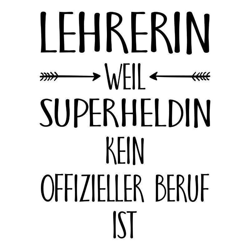 Lehrerin weil superheldin Lehrers Geschenk Schule