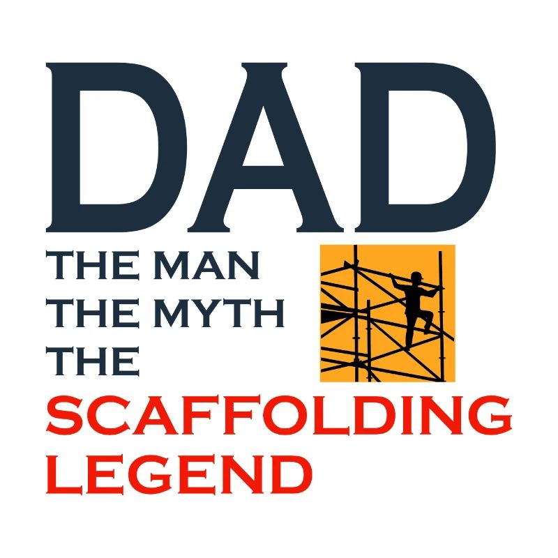 Échafaudage Échafaudage Échafaudage Papa Pères jour