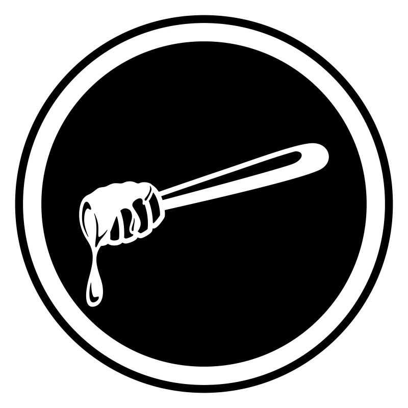 Stick chisel symbol beekeeper