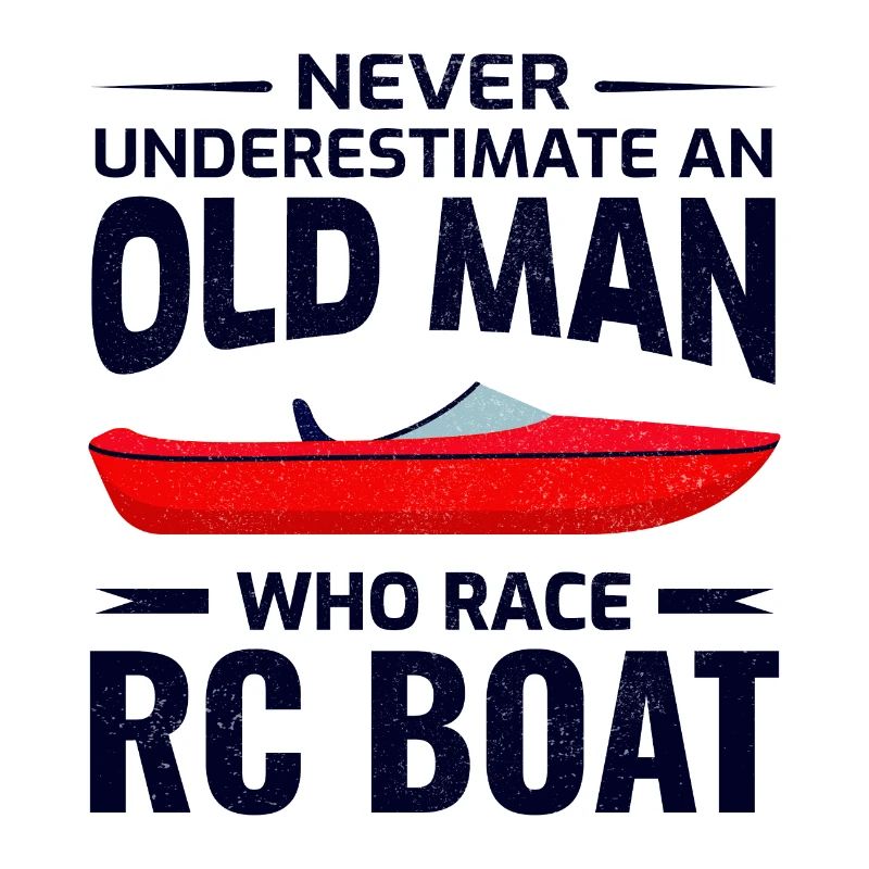 Rc Boat Racing Papa Motorboot Opa Vatertag