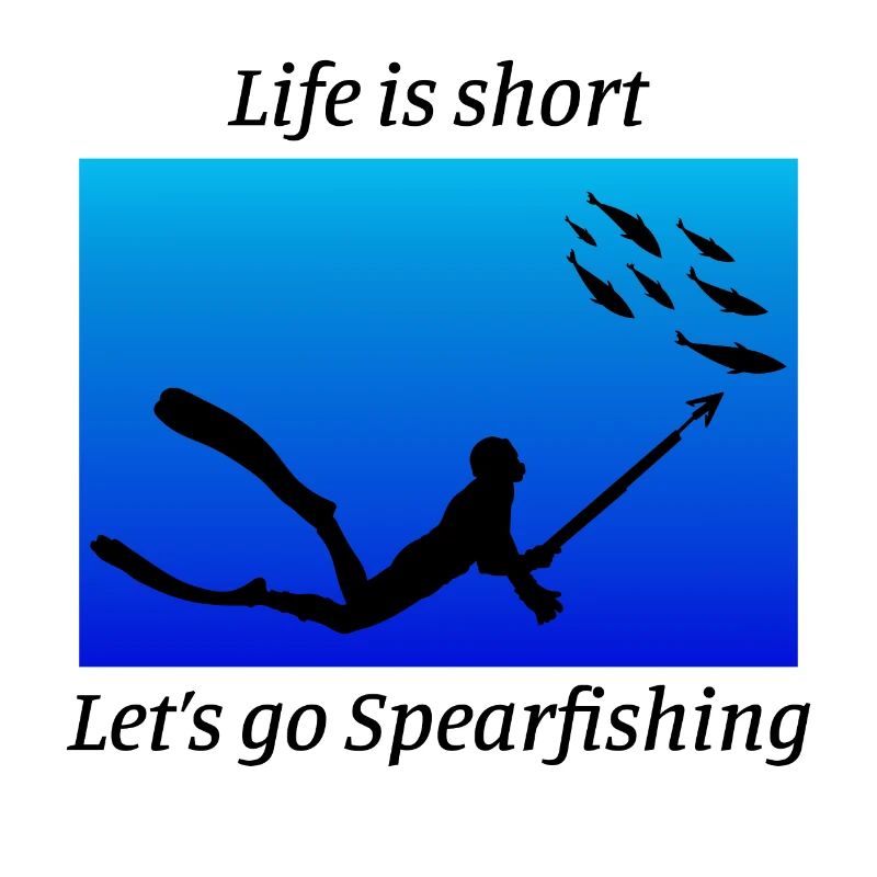 Speerfischen Speerfischen Speerfischer Fischen