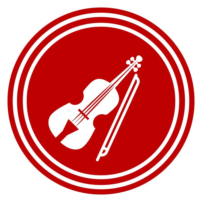 Symbole de l’icône du violon