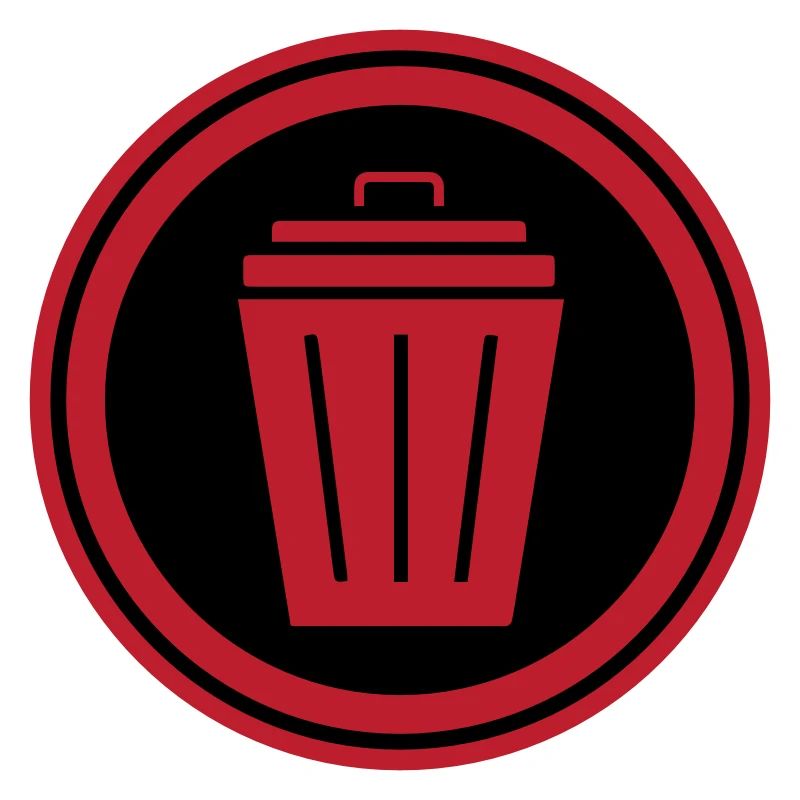 Garbage can icon
