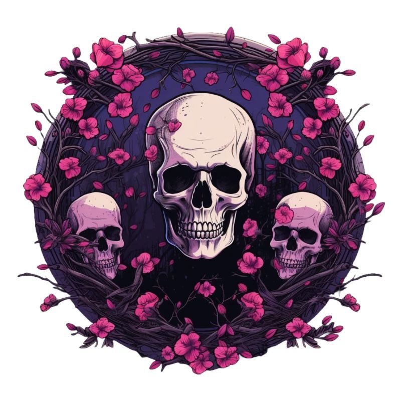 Midnight Bloom Circle