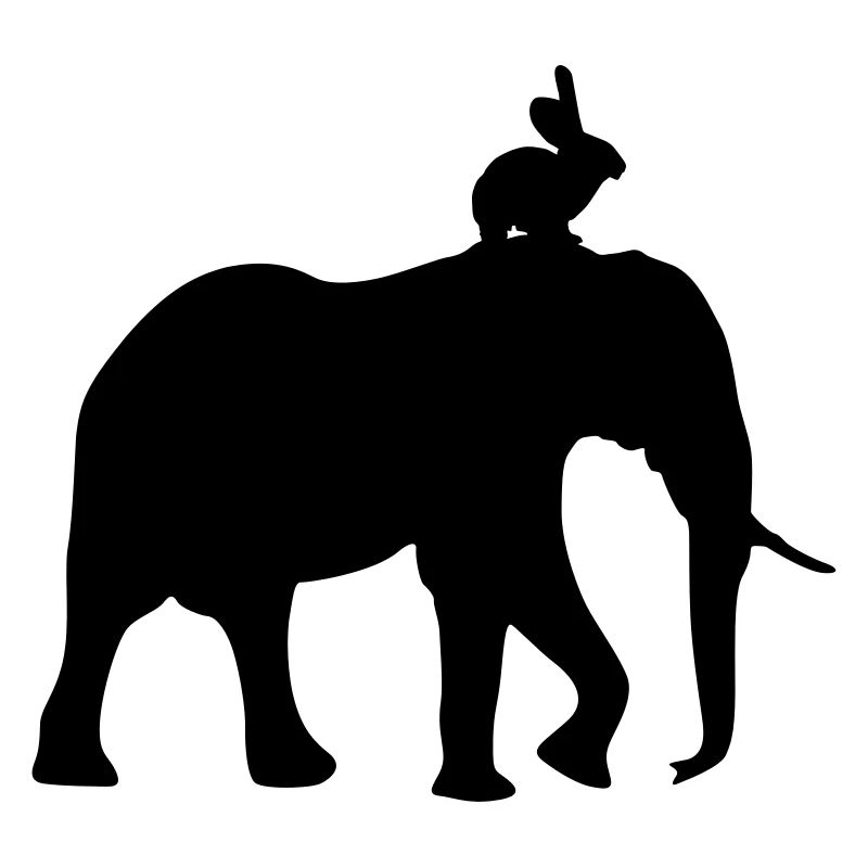 hase elefant