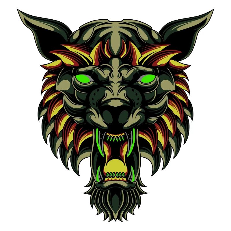 Wolf Tshirt, Wolf Lover Tshirt Werewolf