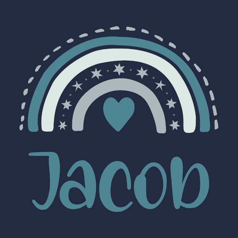 Jacob Name Rainbow