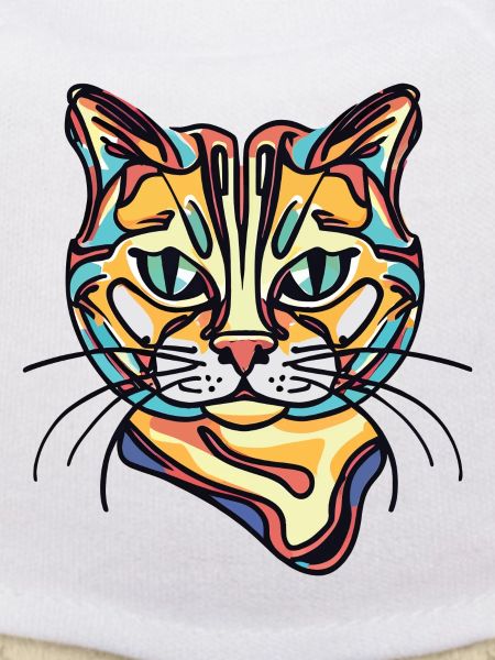 Bunte Katze