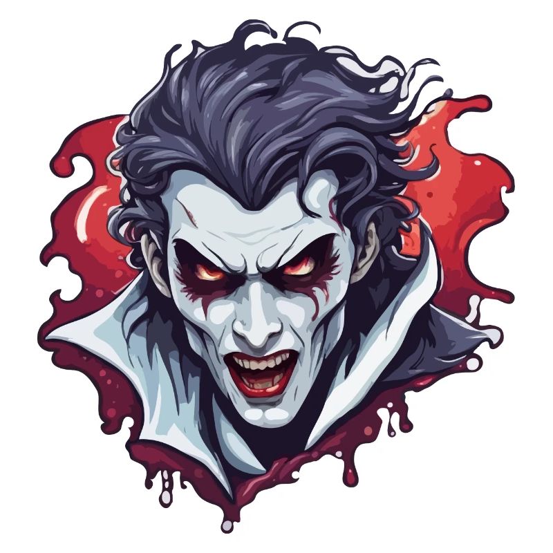 Vampire / Dracula / Bloodsucker / Halloween / Myth