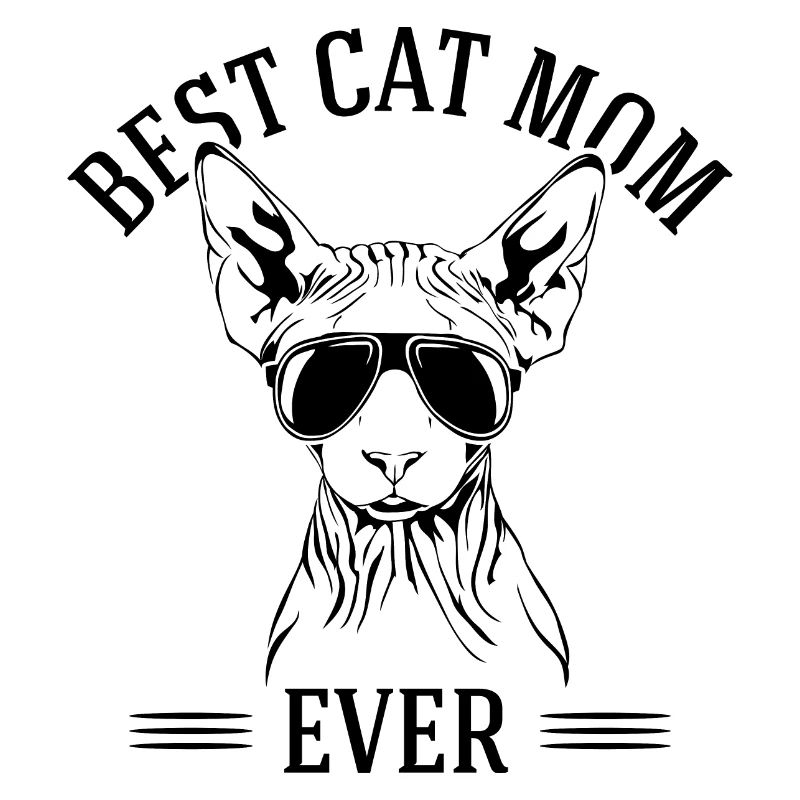 Meilleure maman chat de tous les temps Sphynx chat chats Wilsigns