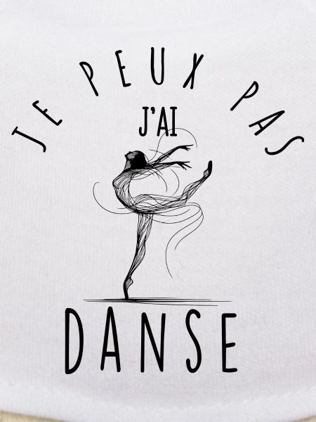 I can't, I danced.