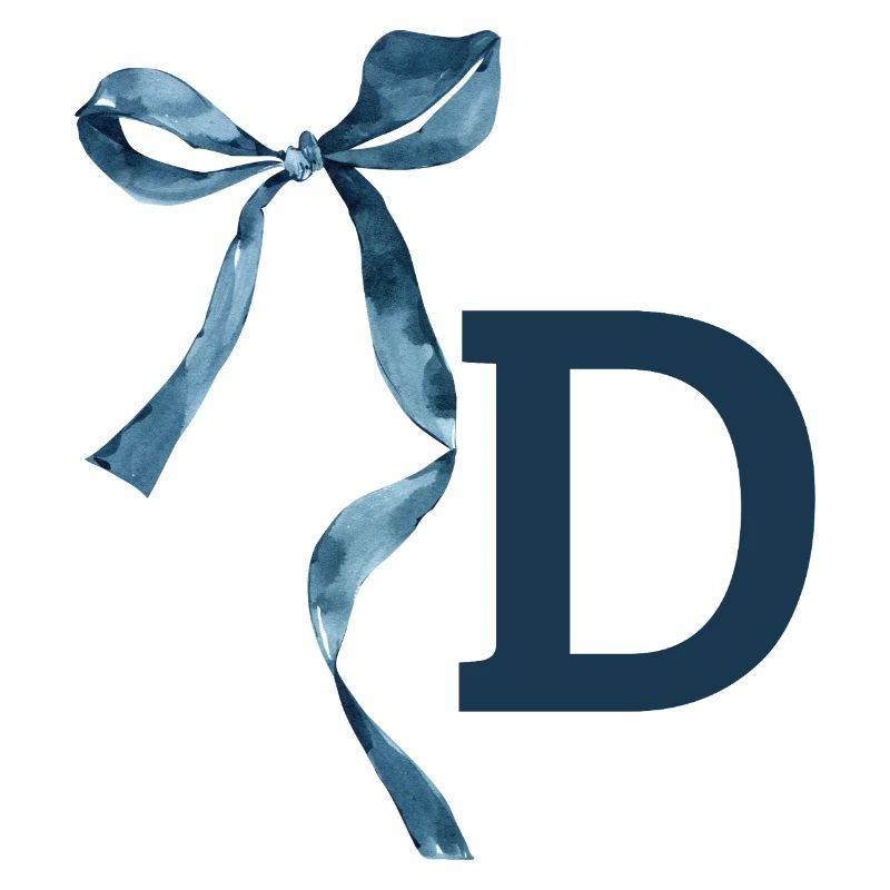 Monogramm Geschenkidee