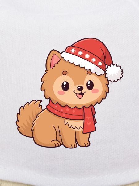 Chiot Noël Bonnet Écharpe