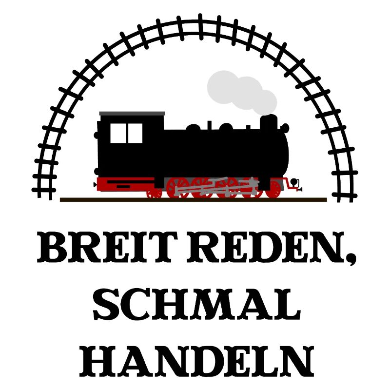 Breit reden schmal handeln Schmalspur Eisenbahn