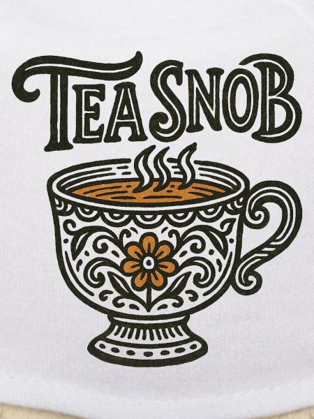 Tee-Snob Verzierte Tasse