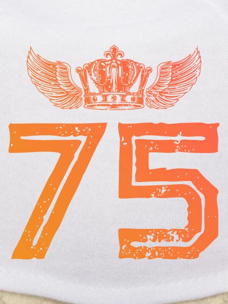 75 Number crown