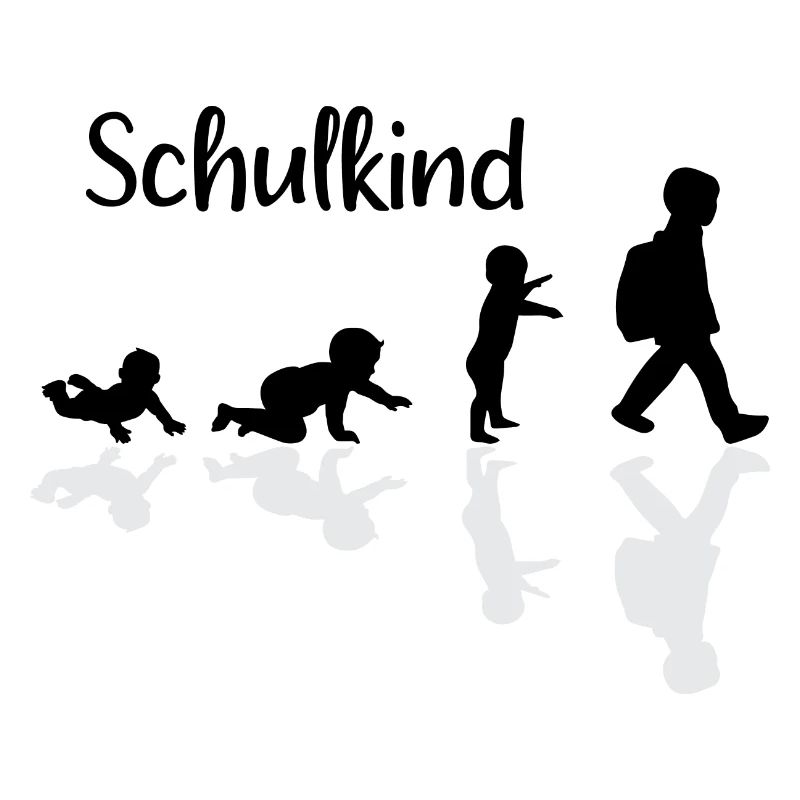 Schulkind Evolution Erstklässler Schule