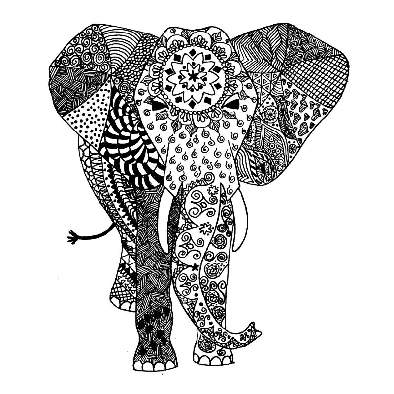 elephant pattern