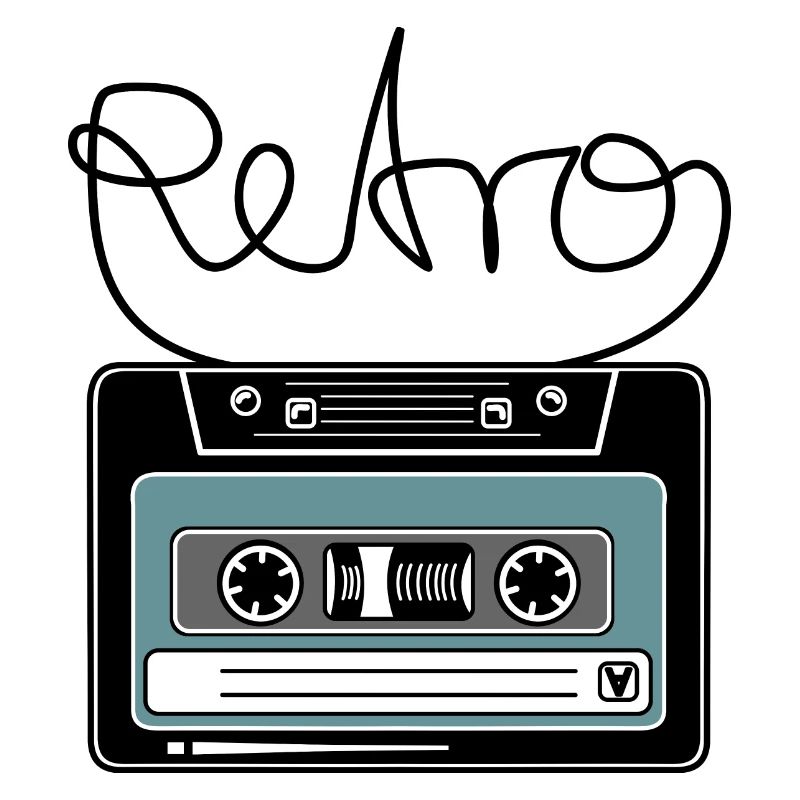 Cassette Retro Mixtape Band Salad