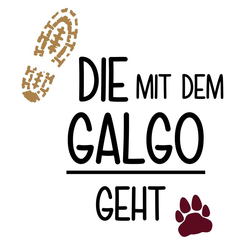 Die mit dem Galgo geht