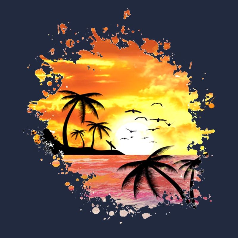 COUCHER DU SOLEIL, vacances, plage, sunset, sun