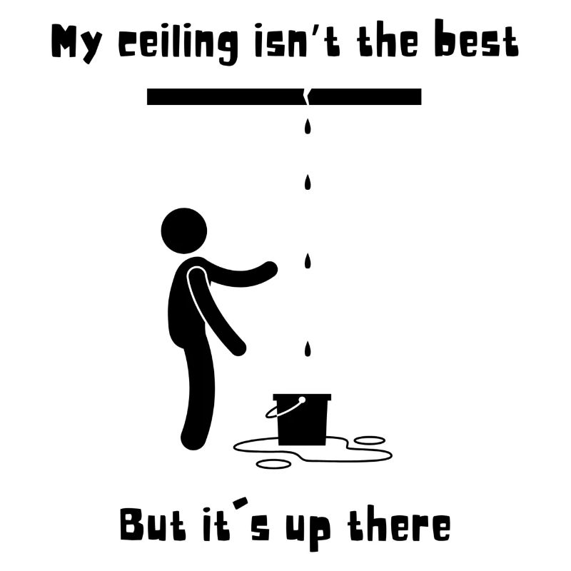 Ceiling pun