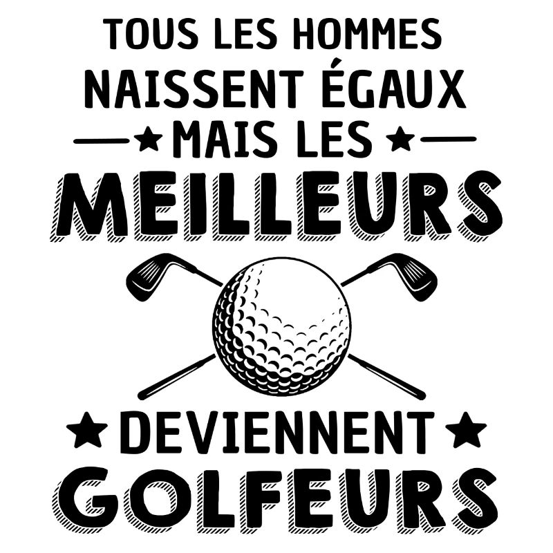 les meilleurs deviennent golfeurs / humour golf