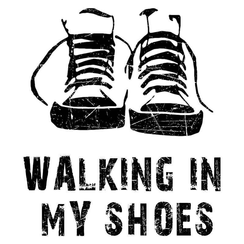 Sneaker marchant dans mes chaussures
