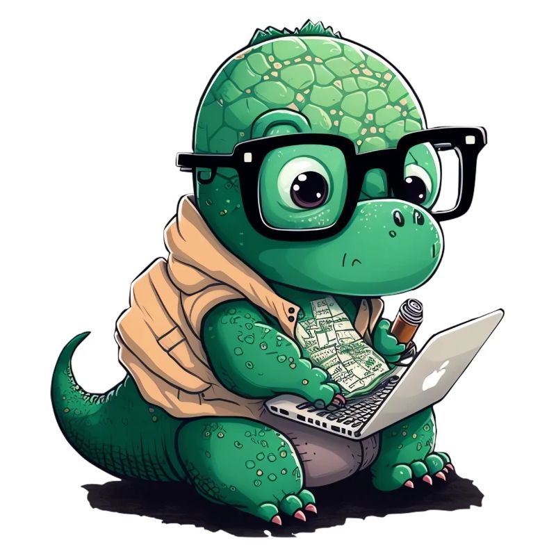 Cute Dino Who Programs