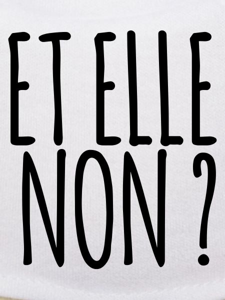 Et elle non ?  Marseille bébé !