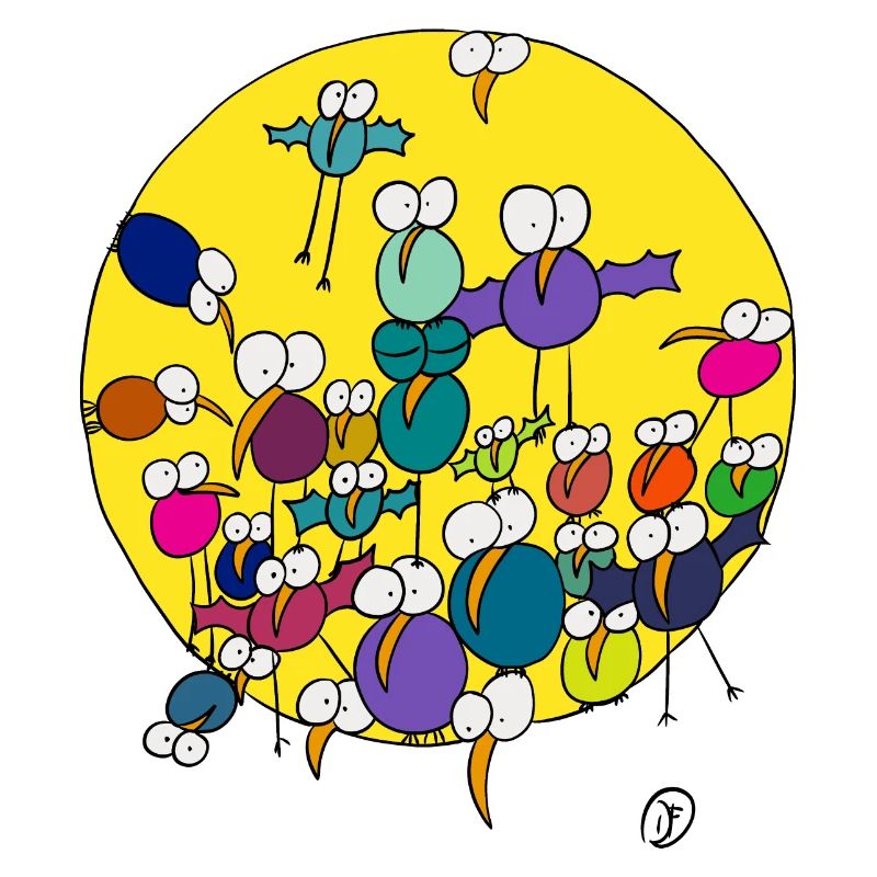 Les oiseaux vous observent