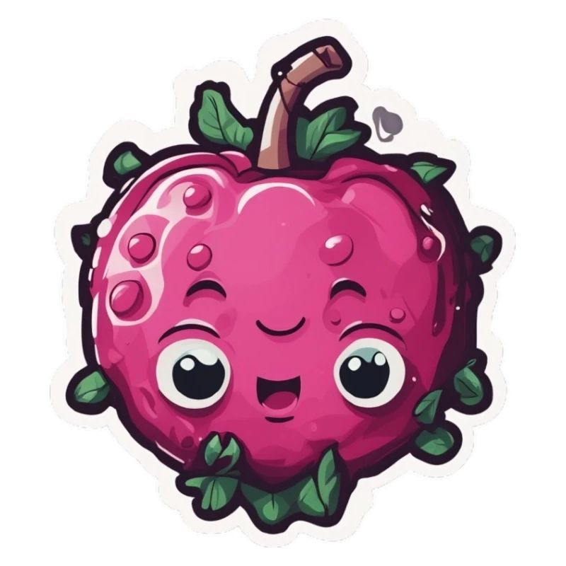 Roten süssen Apfel