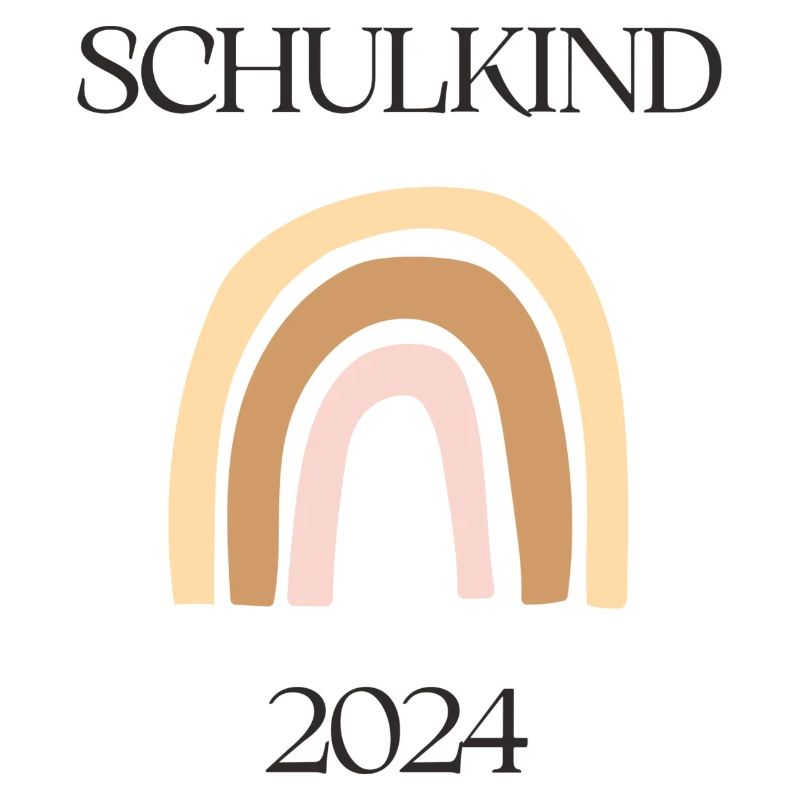 Schulkind 2024 Regenbogen