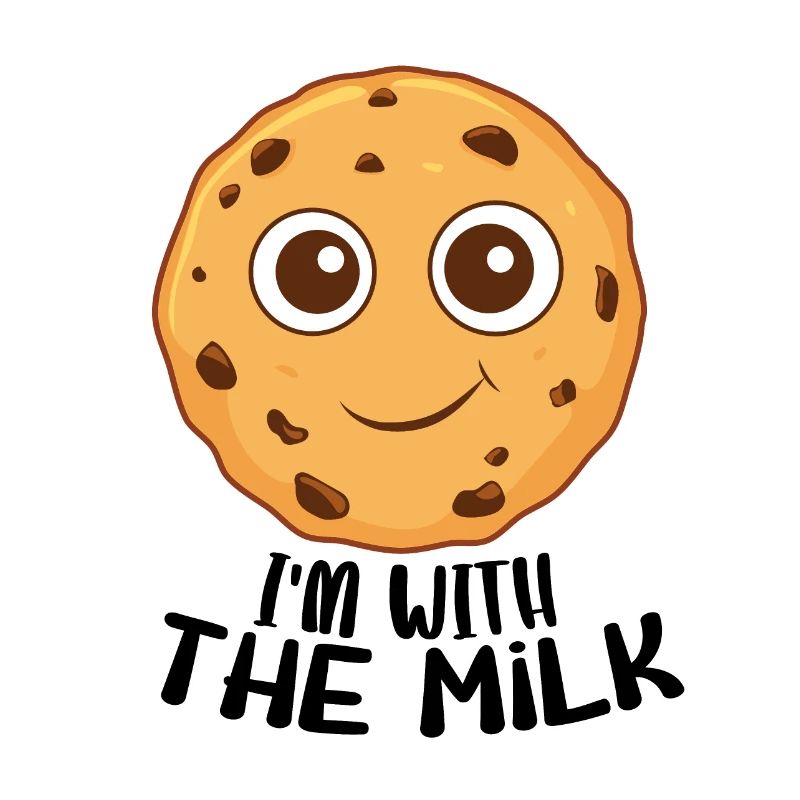 Cookie mignon - Je suis avec le lait