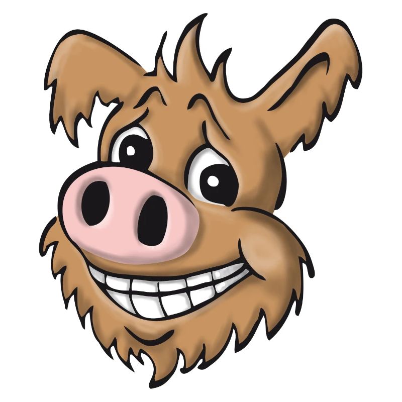 Schweinehund treuherzig