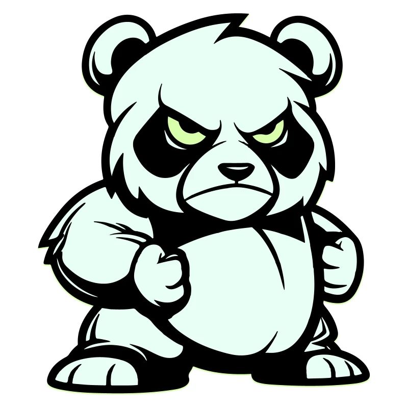 pandabär comic